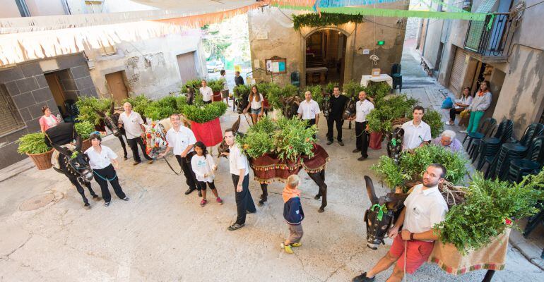 L'arribada de l'aigua de la Brufaganya a Cervera, un dels actes més esperats a la capital de la Segarra.