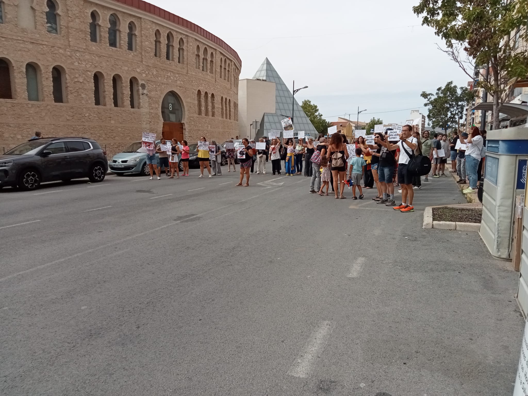 Ultima protesta antitaurina en Villena