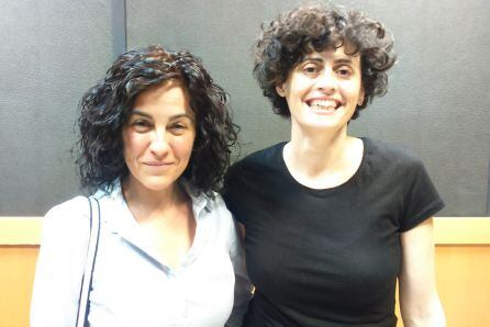 Eva Zapico, directora, y Patricia Pardo, coautora de Els Nostres