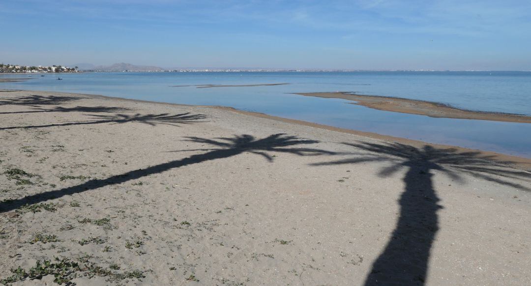 Imagen de una de las playas de Los Urrutias