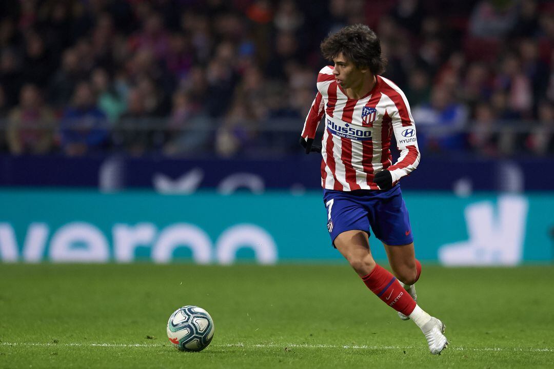 Joao Félix, en el último partido con el Atlético