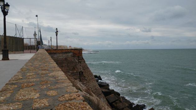 Grietas en el lienzo de muralla del Campo del Sur