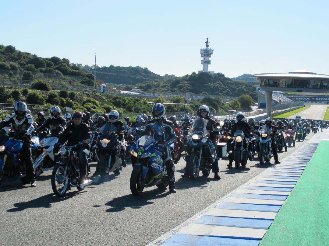 Motorada en el Circuito de Jerez