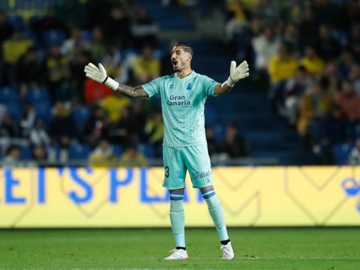Álvaro Valles, el portero con más minutos imbatido de la historia de Las Palmas