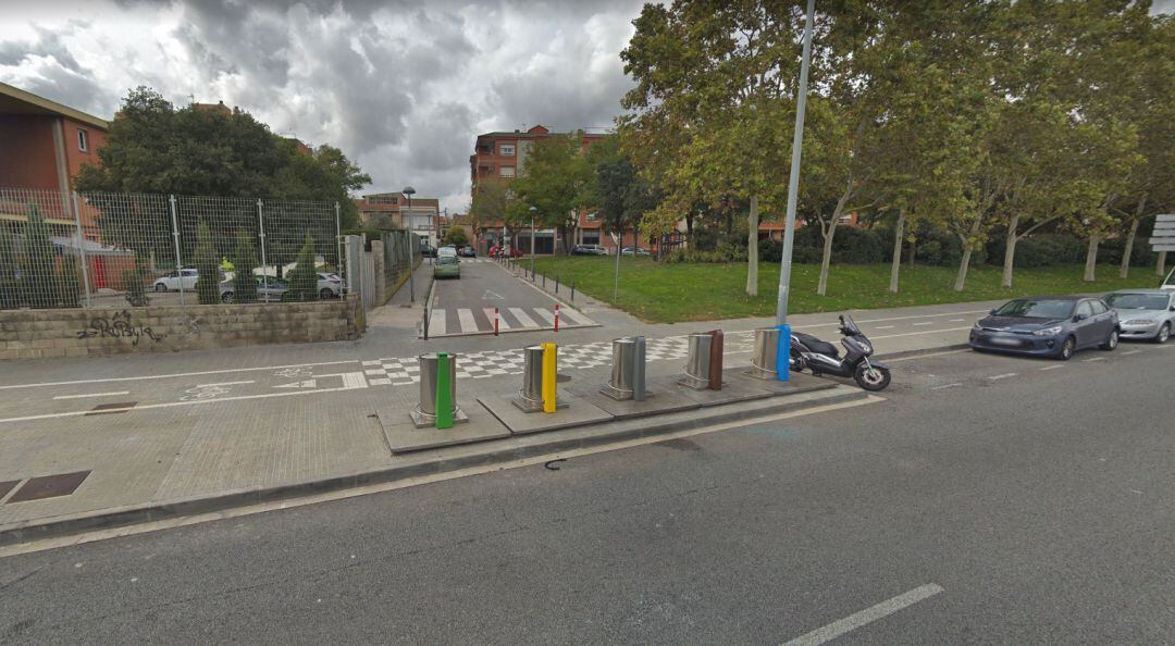 Encreuament dels carrer Ferrer i Guàrdia i Puigcerdà de Montcada i Reixach