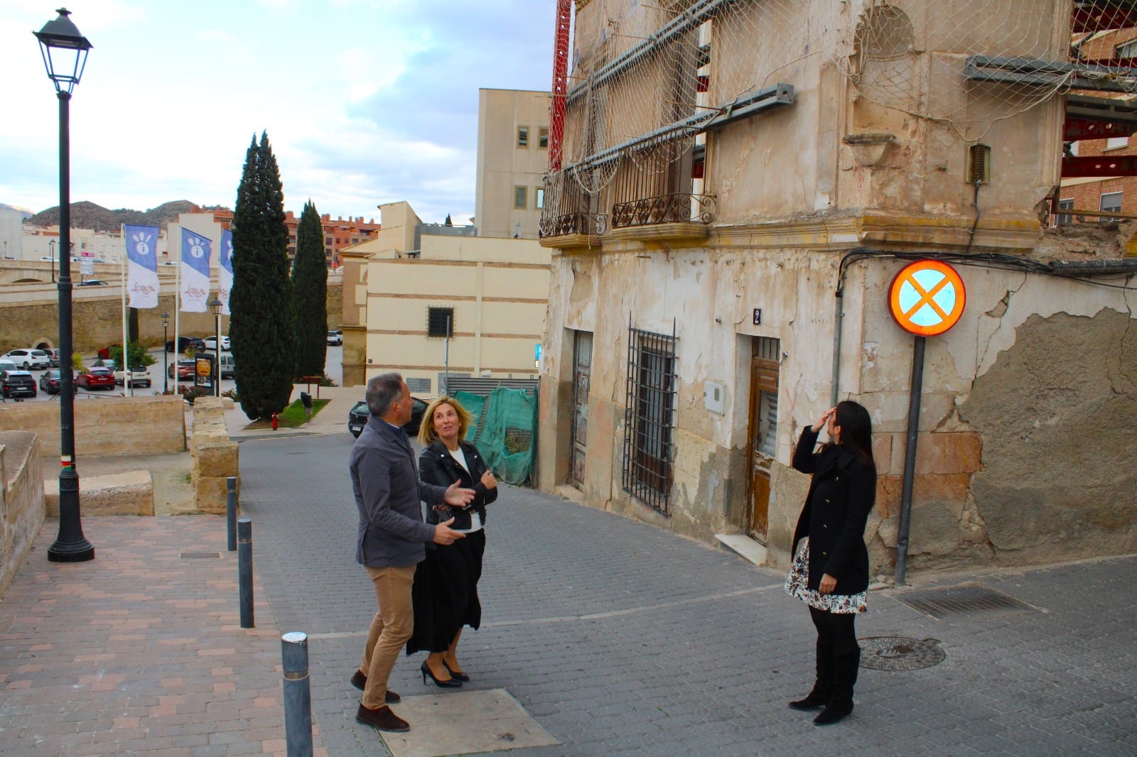 Viviendas protegidas en ruinas tras los terremotos en Lorca