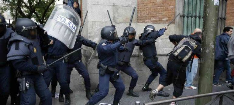 Policía Antidisturbios.