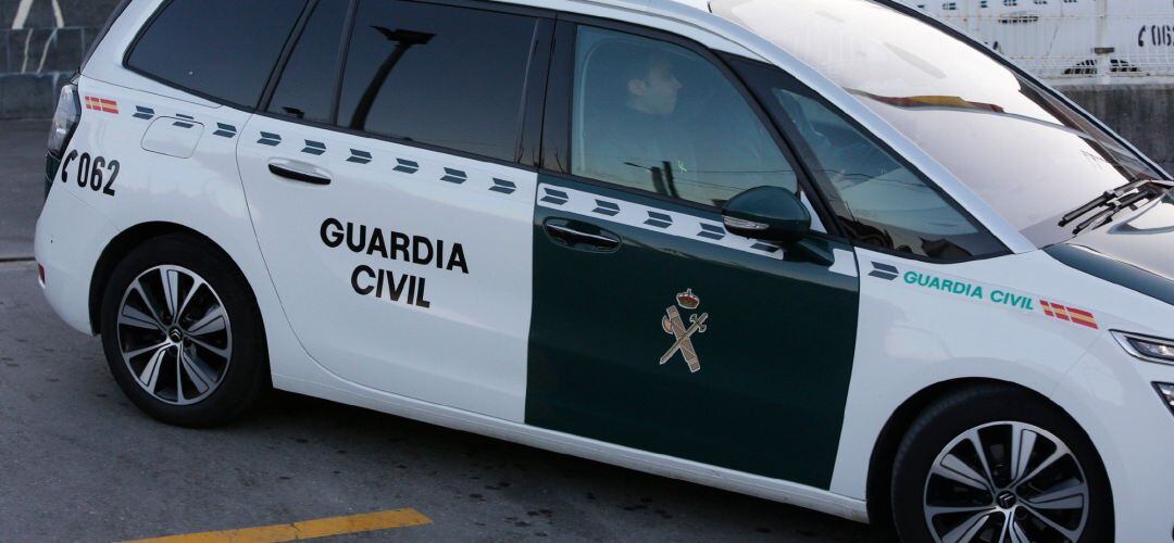 Vehículo de la Guardia Civil