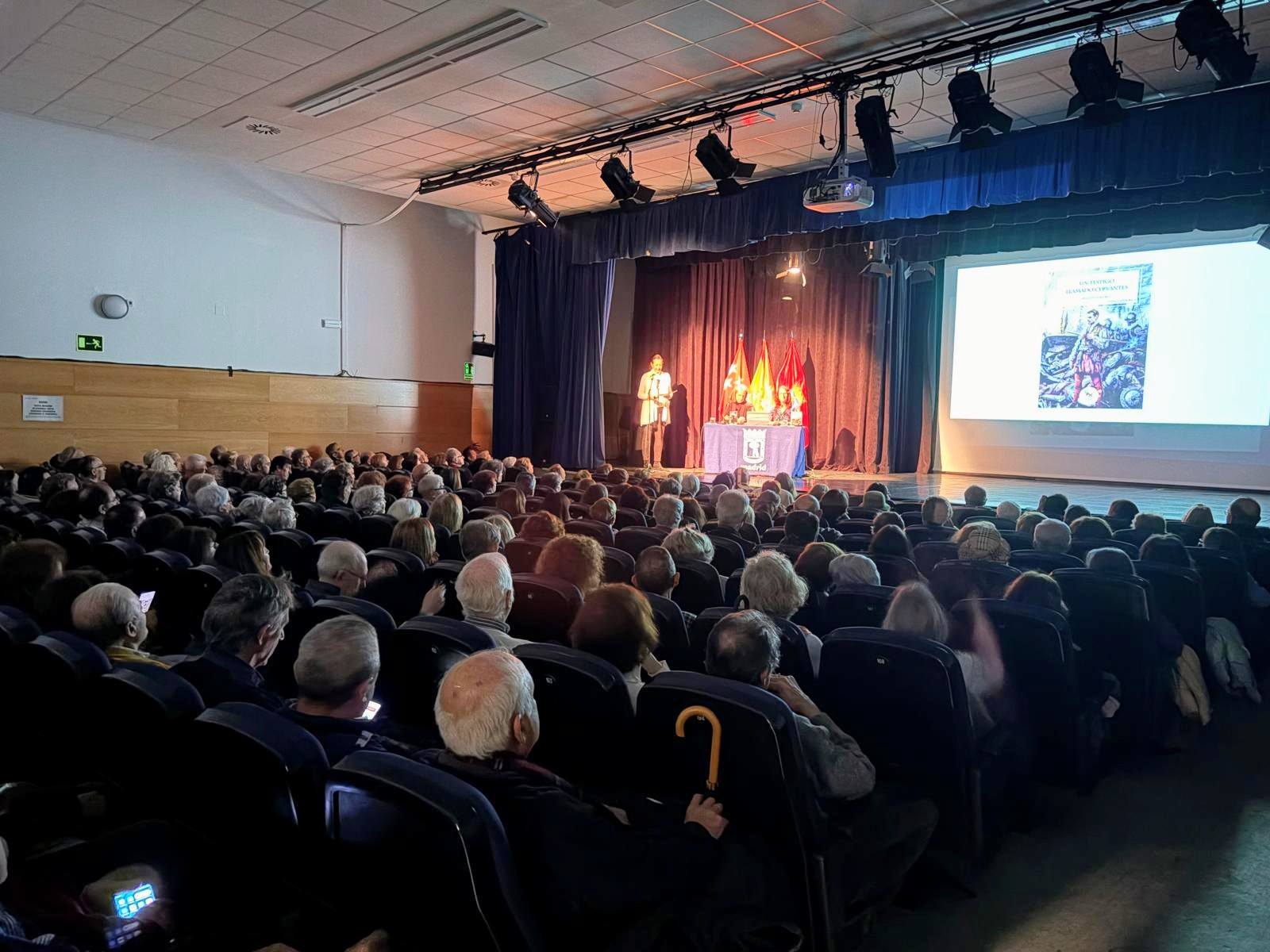 Presentación de la novela. Archivo