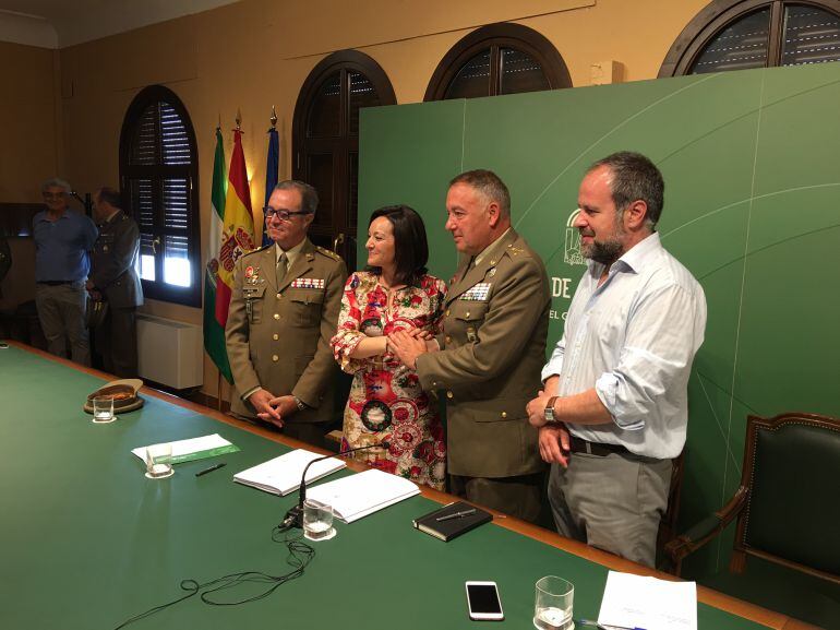 Acto de presentación del protocolo anti incendios