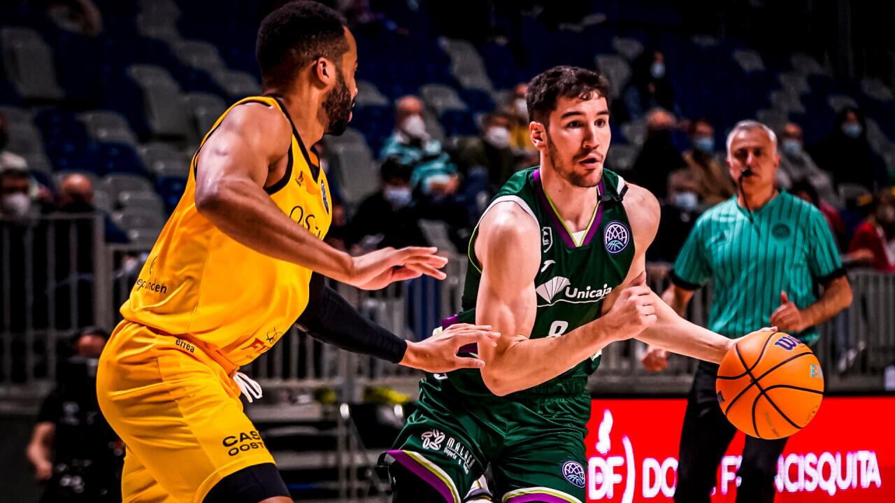 El Unicaja se juega la primera posición del grupo mañana ante el Oostende belga