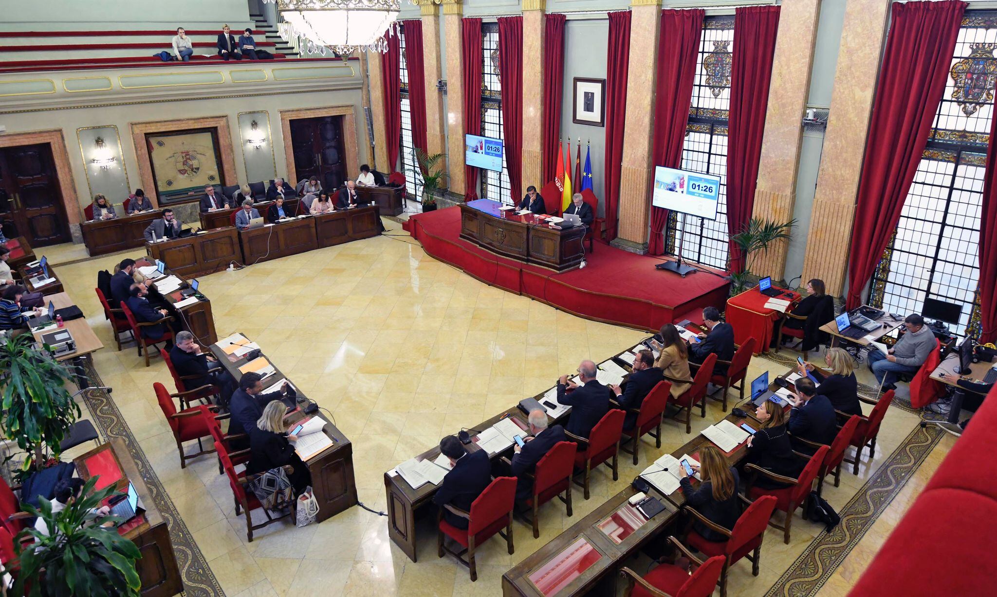 Pleno Murcia febrero