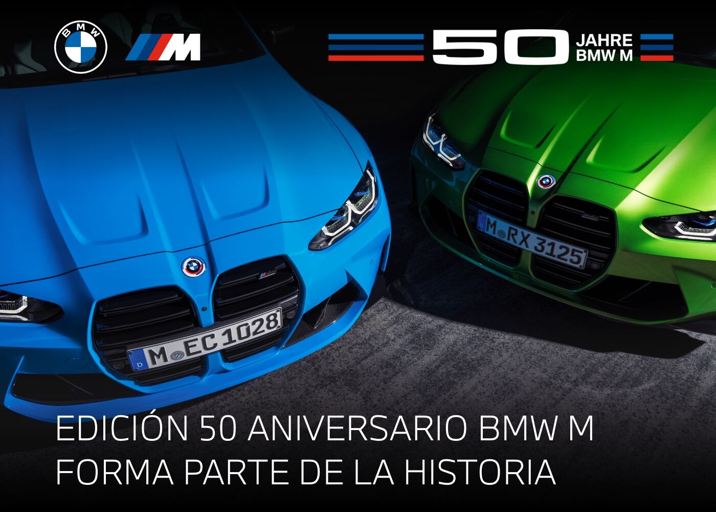 La marca BMW M cumple 50 años.