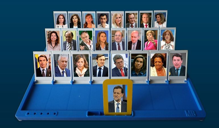 Algunos de los miembros que integran el Comité Ejecutivo Nacional del PP.