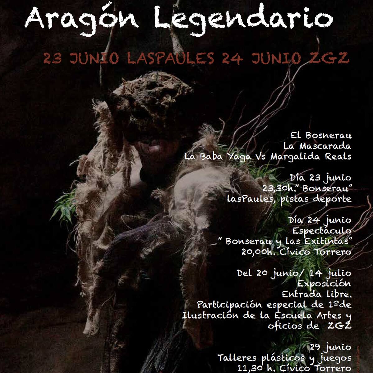 El V Festival del Aragón Legendario aterriza en Laspaúles con la tradición oral, el protector de los bosques y la Noche de San Juan como protagonistas