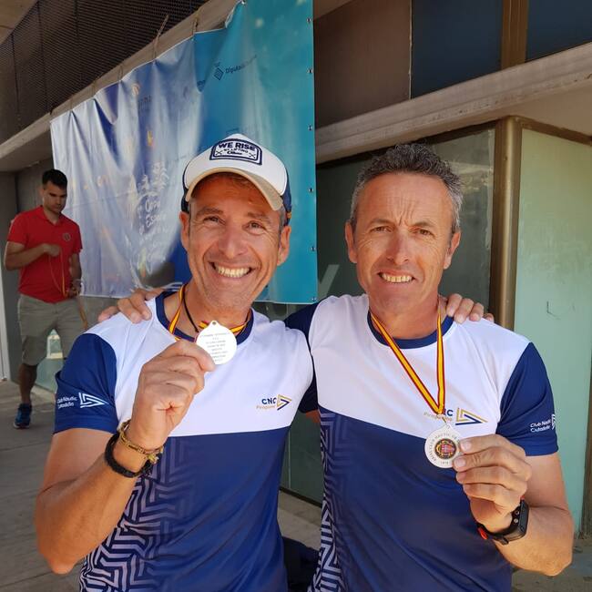 Dues parelles de palistes del CN Ciutadella i un individual van aconseguir medalla als Campionats d'Espanya disputats a Tarragona.