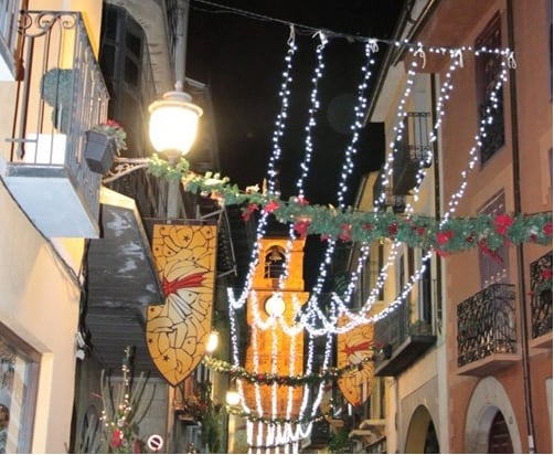 Luces de navidad en Ponferrada