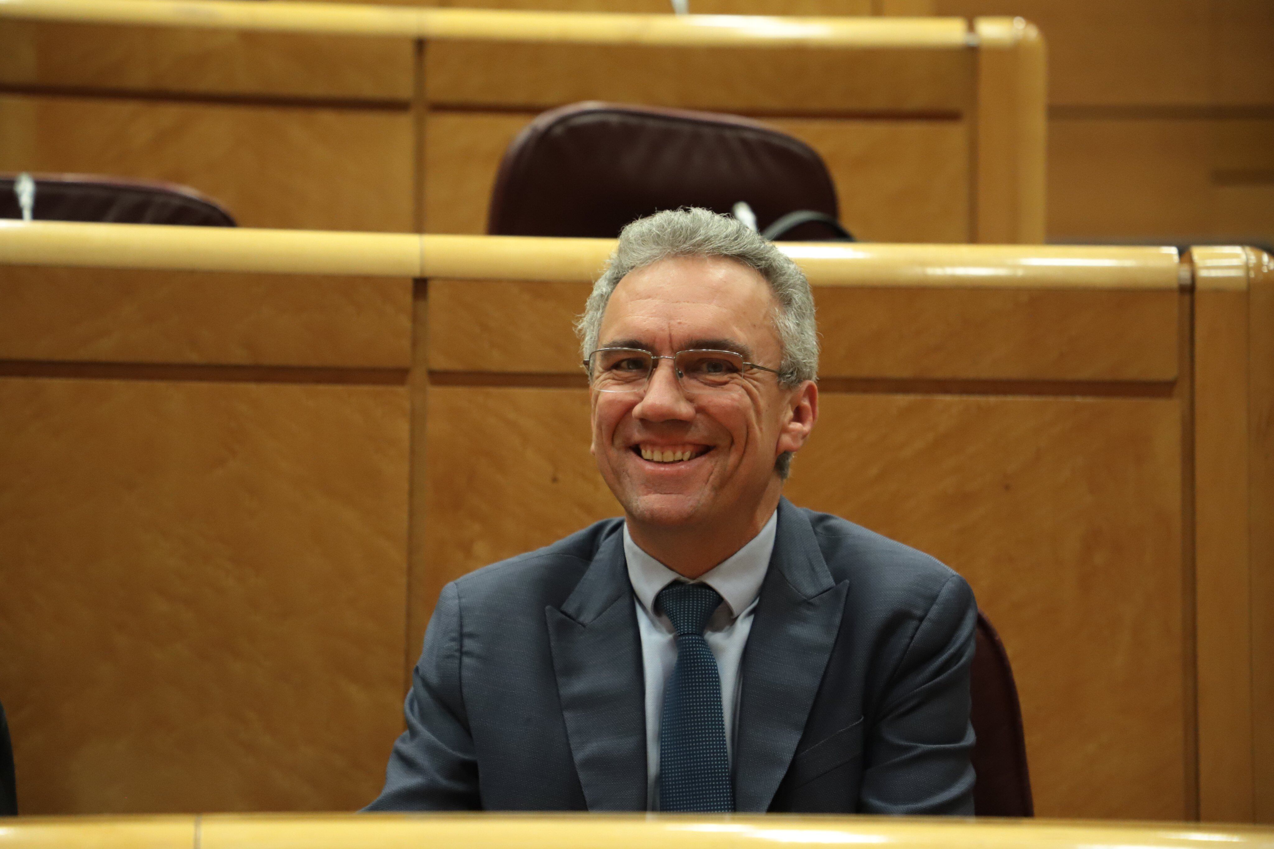 Javier Izquierdo en el Senado