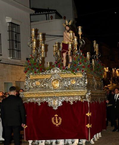 Cristo de la Columna de Alcalá. Foto Consejo de Hermandades de Alcalá.