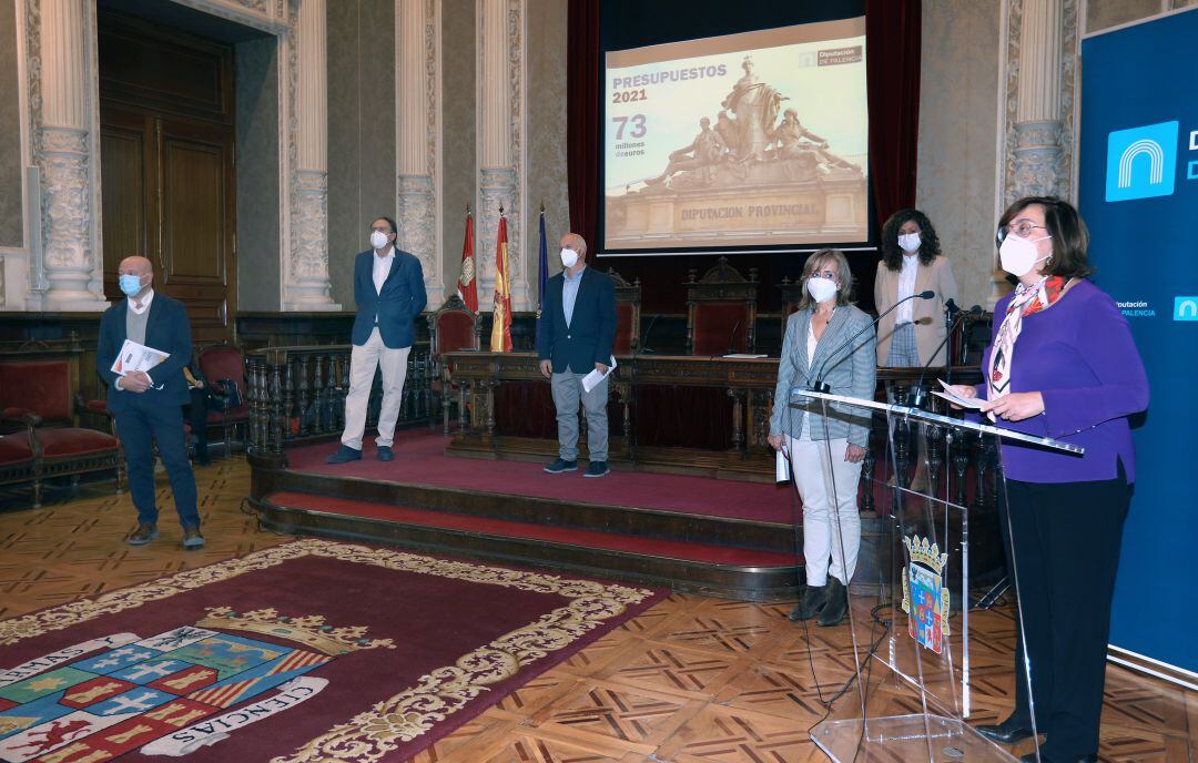 Presentación del presupuesto el pasado año