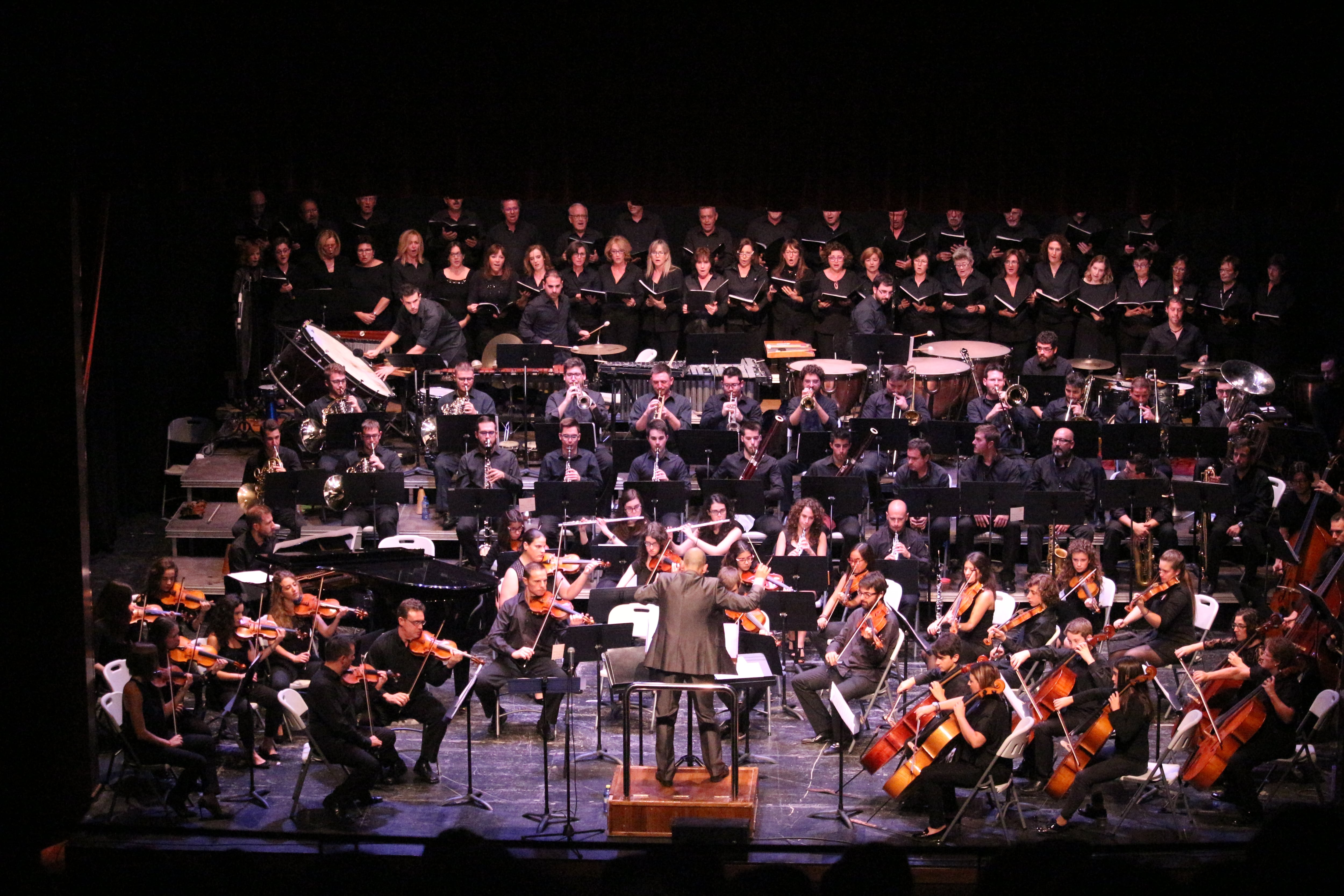 Imagen de un concierto anterior de la Orquesta Sinfónica Caixa Ontinyent