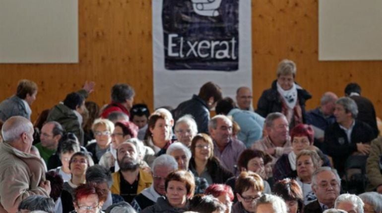 imagen de la Asamblea nacional de Etxerat