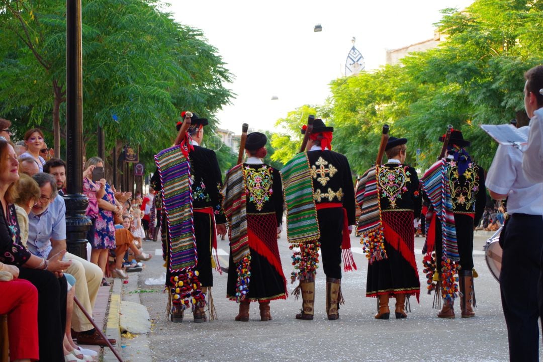 Imatge de la celebració de la passada edició de les Festes de Moros i Cristians de Fontanars