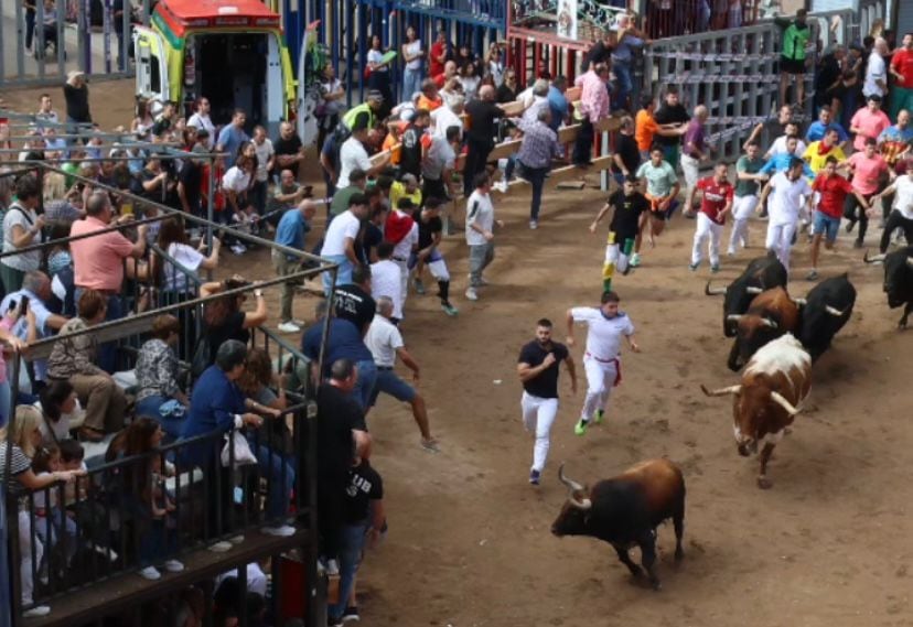 Un hombre se enfrenta a una sanción de hasta 3.000 euros por citar al toro en un encierro de Onda