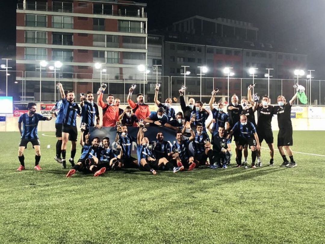 L'Inter Escaldes celebra el segon títol de la temporada