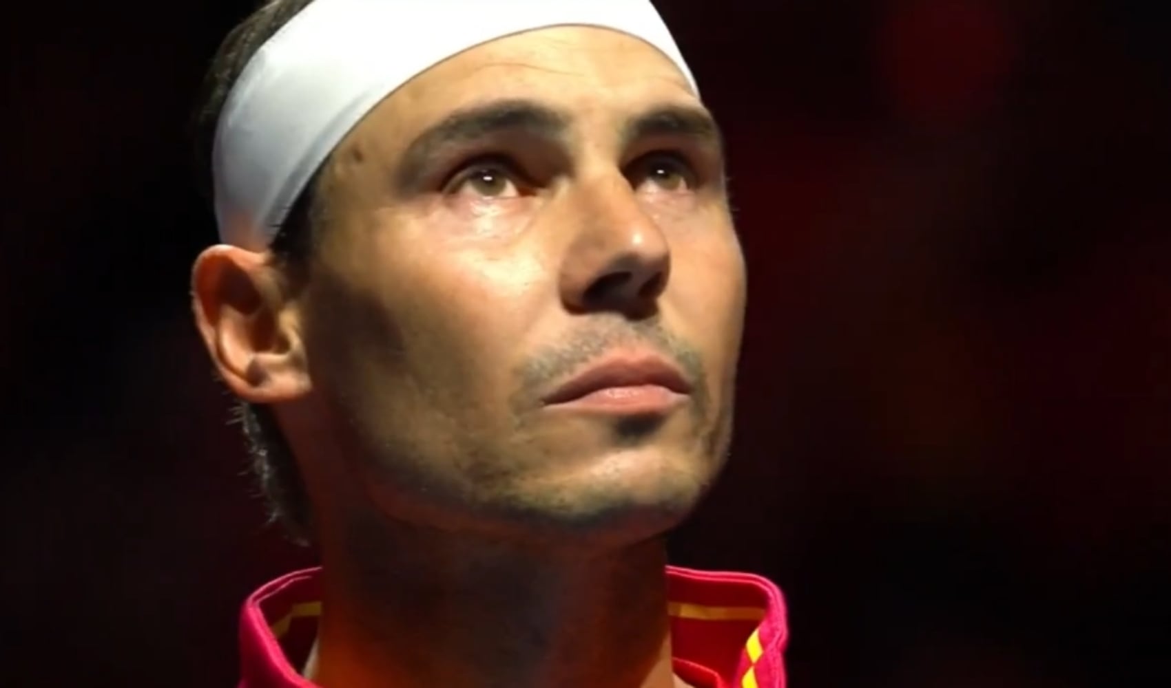 Unas lágrimas para la historia: Rafa Nadal, roto de emoción antes de su despedida en la Copa Davis