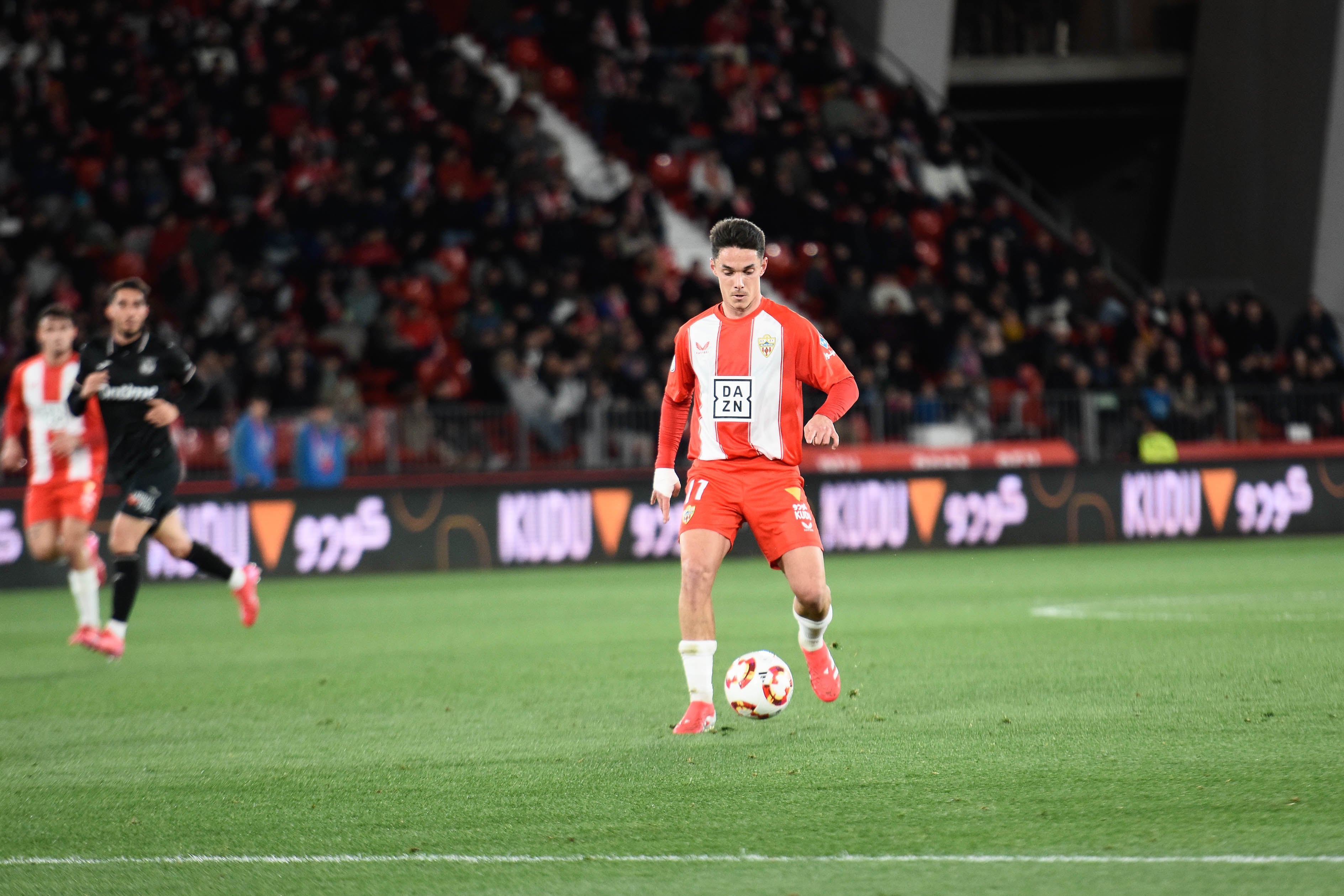 Arribas en el partido de octavos de la Copa del Rey ante el Leganés.