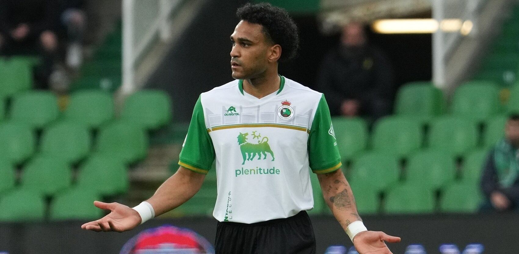 Jordi Mboula, durante el partido contra el Leganés.