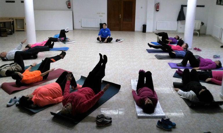 Actividad de pilates en Autilla del Pino