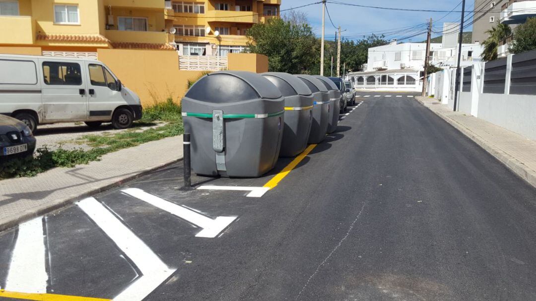 Imagen de las calles asfaltadas en la zona de Playa d&#039;en Bossa