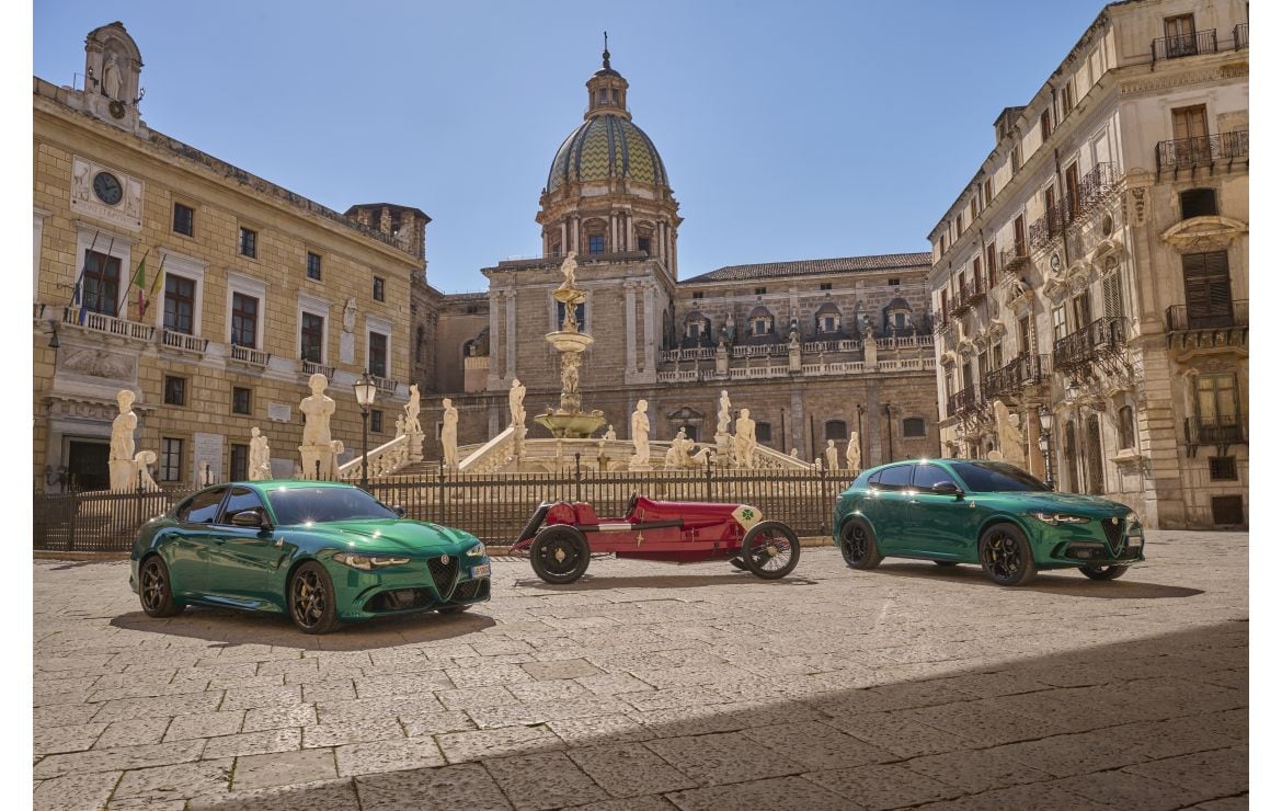 Nuevos Giulia y Stelvio «Quadrifoglio 100º Anniversario».