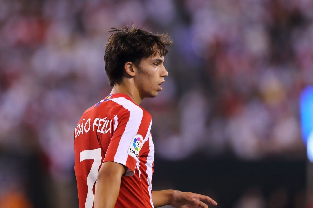 Joao Félix, durante el partido contra las estrellas de la MLS. 