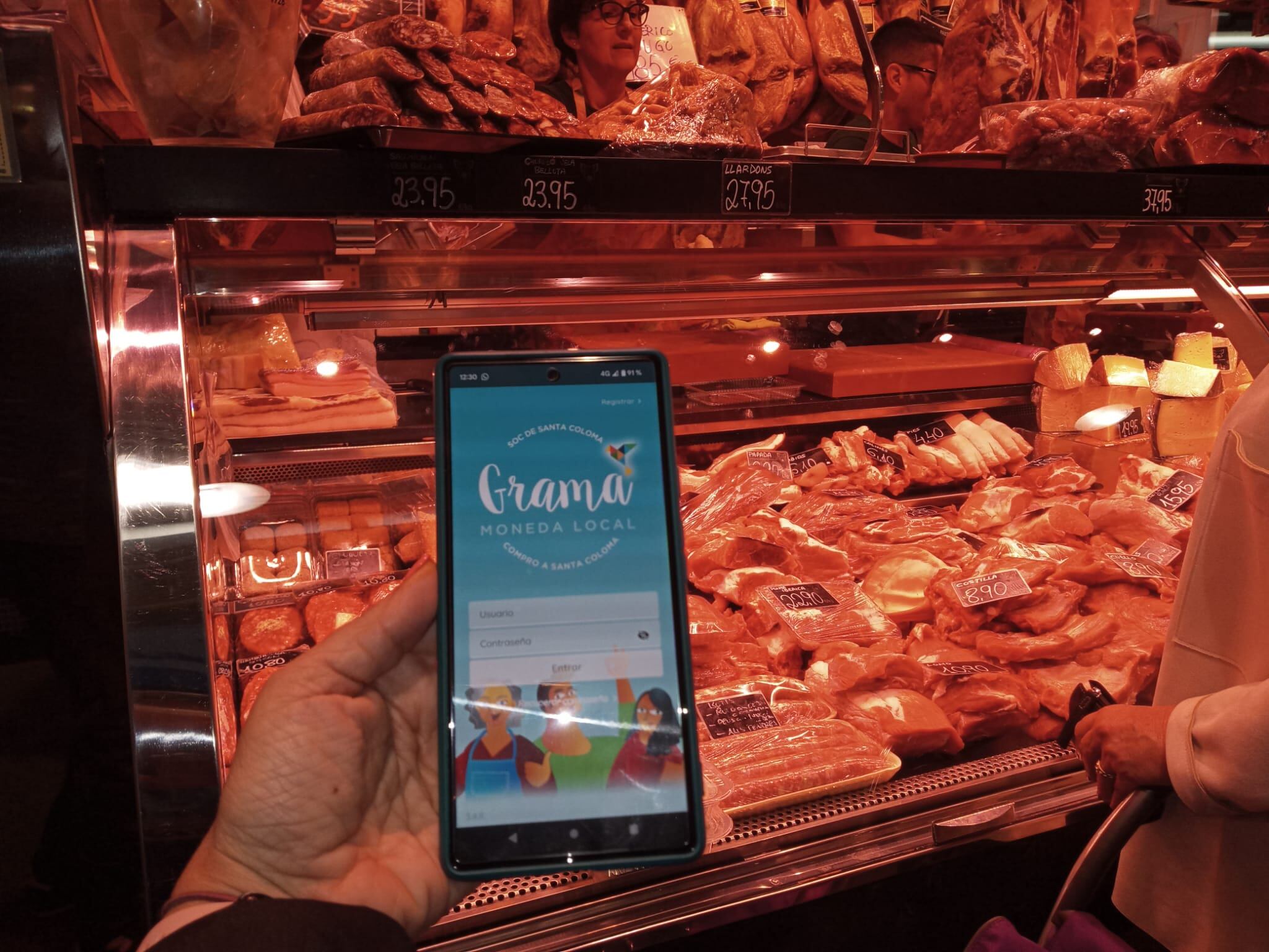 Grama, la moneda local de Santa Coloma de Gramenet