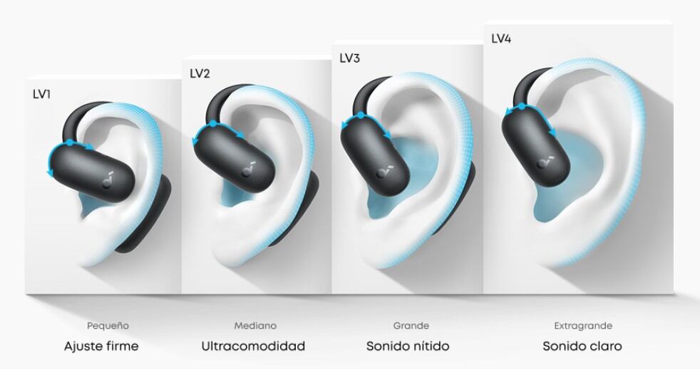 Así es el sistema de cuatro niveles de ajuste.