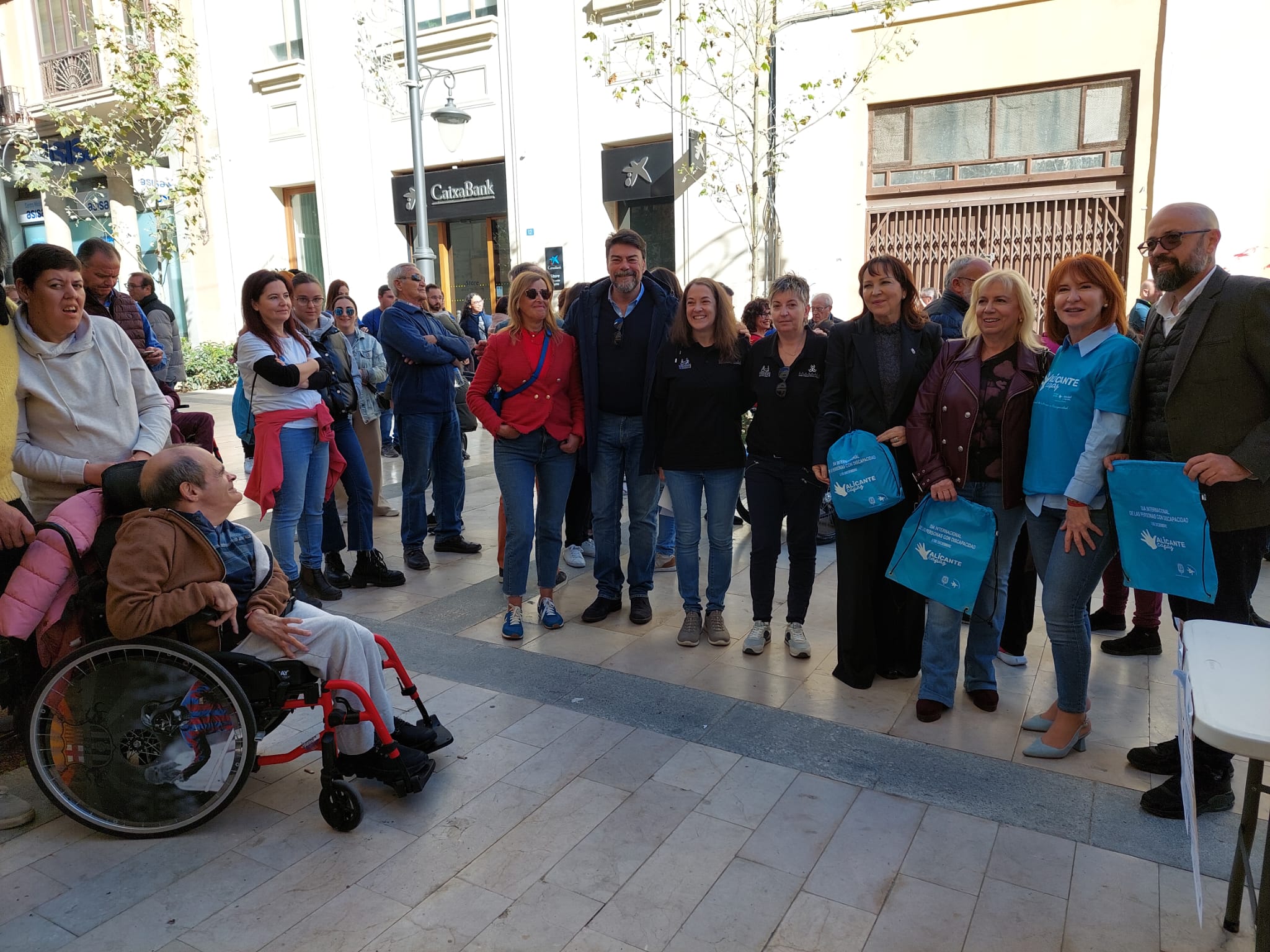 Celebración del Día Internacional de las Personas con Discapacidad en Alicante