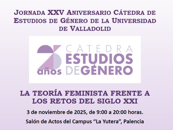 Jornada XXV Aniversario Cátedra de Estudios de Género