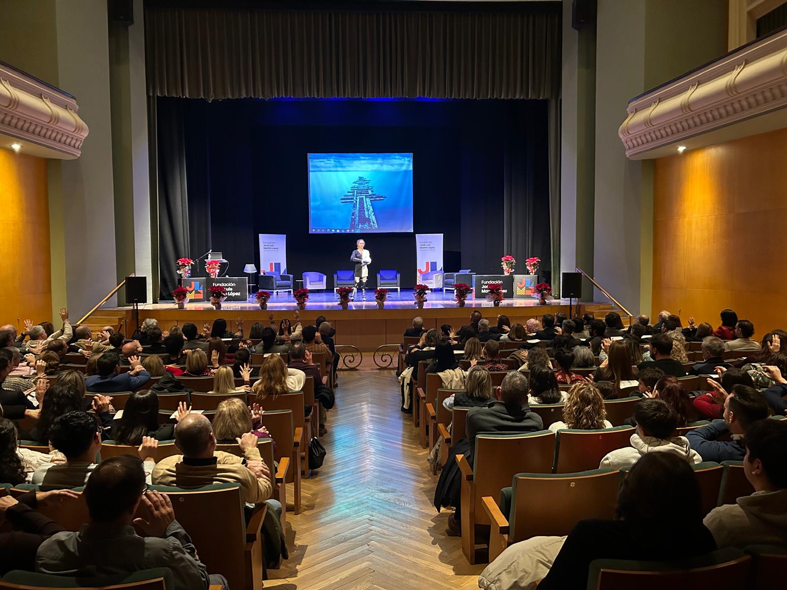 Teatro Cervantes, durante el desarrollo de la Gala.