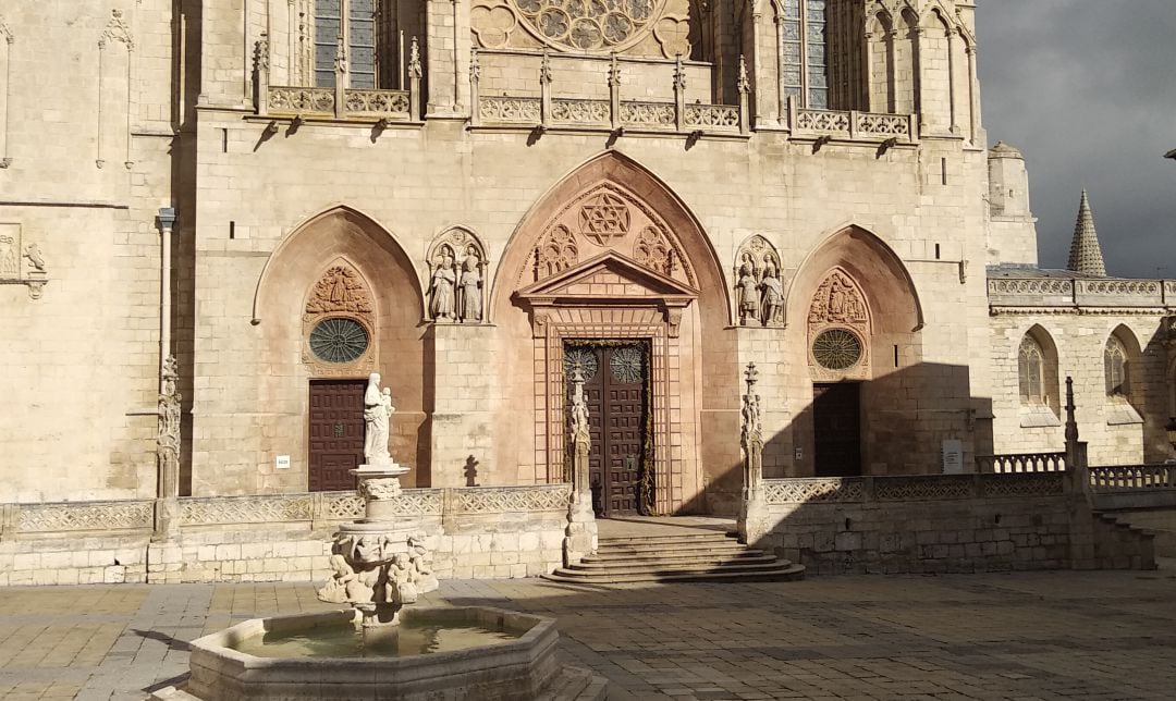 Puertas de la Portada de Santa María de la Catedral de Burgos