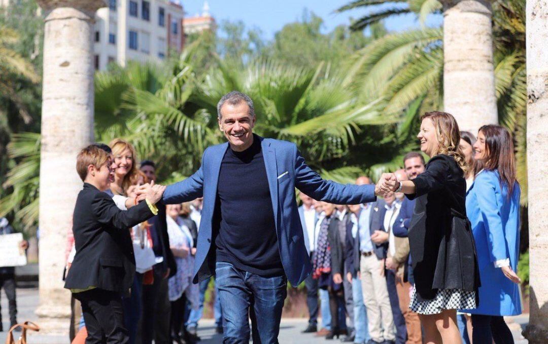 Foto de archivo en la presentación de la lista autonómica de Cs