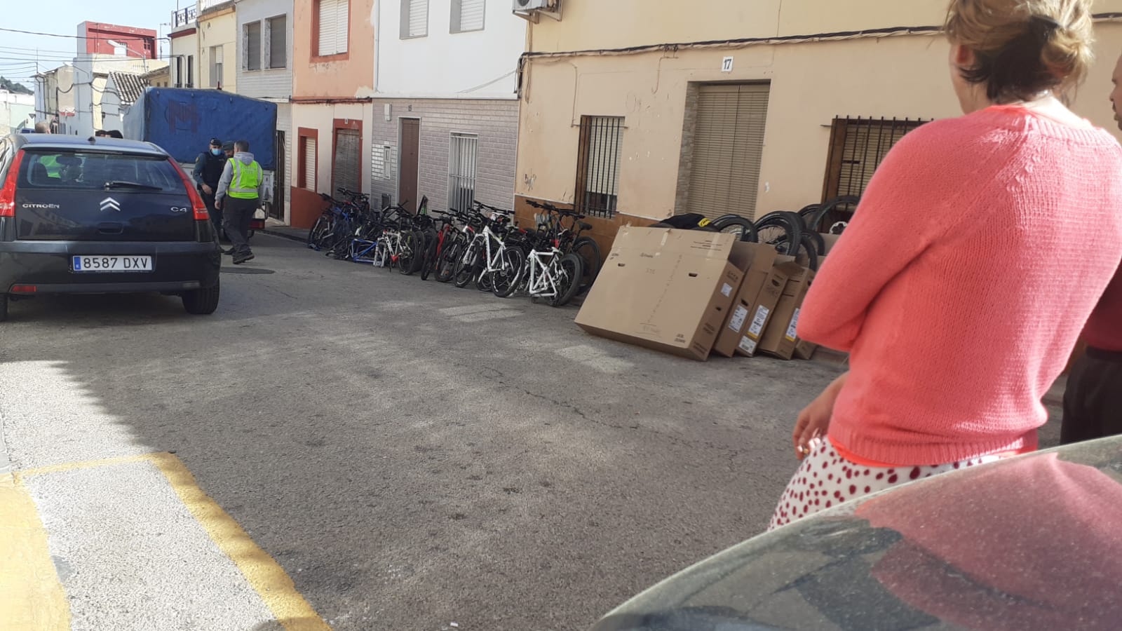 Bicicletas robadas recuperadas en Tavernes