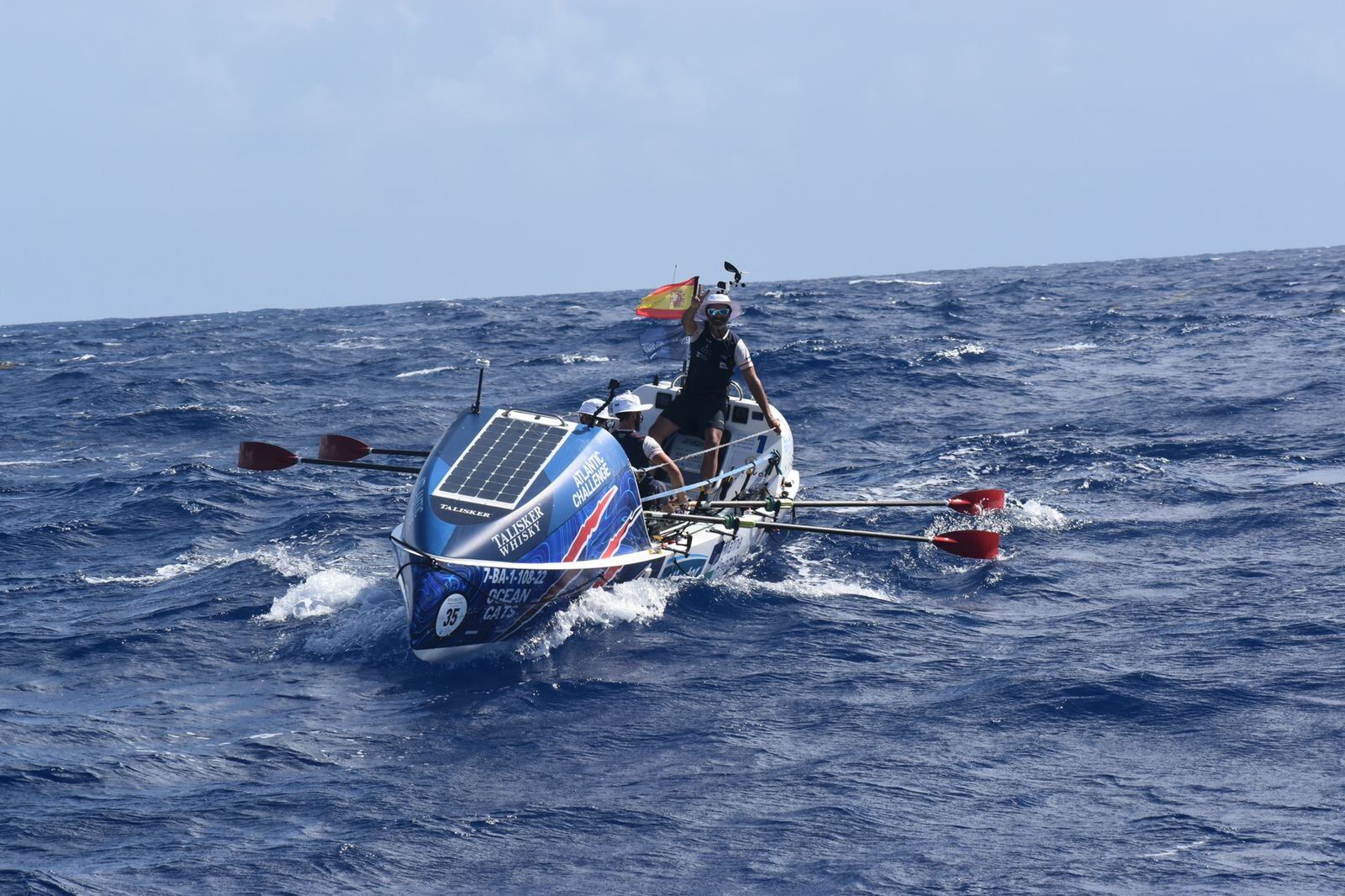 En la regata Talisker Atlantic Challenge