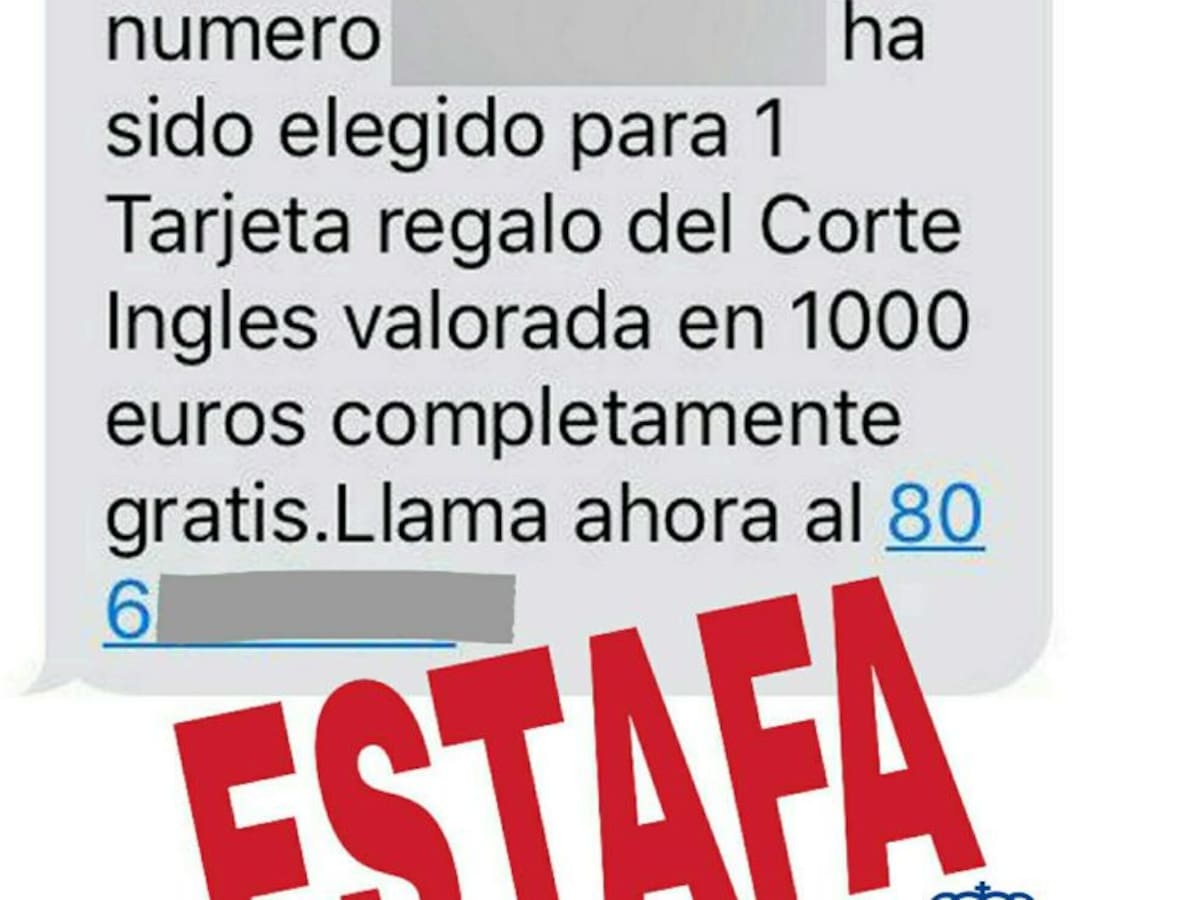 Dos detenidos por estafar a través de mensajes con falsos premios