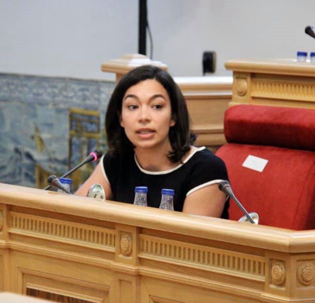 Claudia Alonso, portavoz del PP en el Ayuntamiento de Toledo