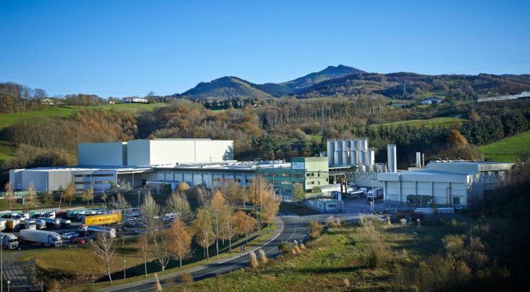 Vista de la empresa Esnelat de Urnieta.