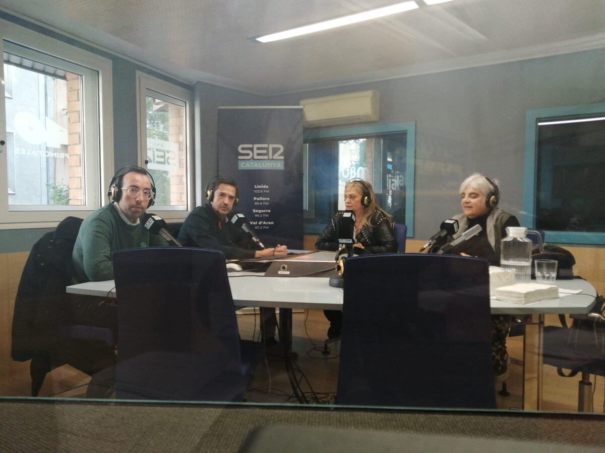 Xavier Palau, Juanjo Falcó, Violant  Cervera i Carme Valls.