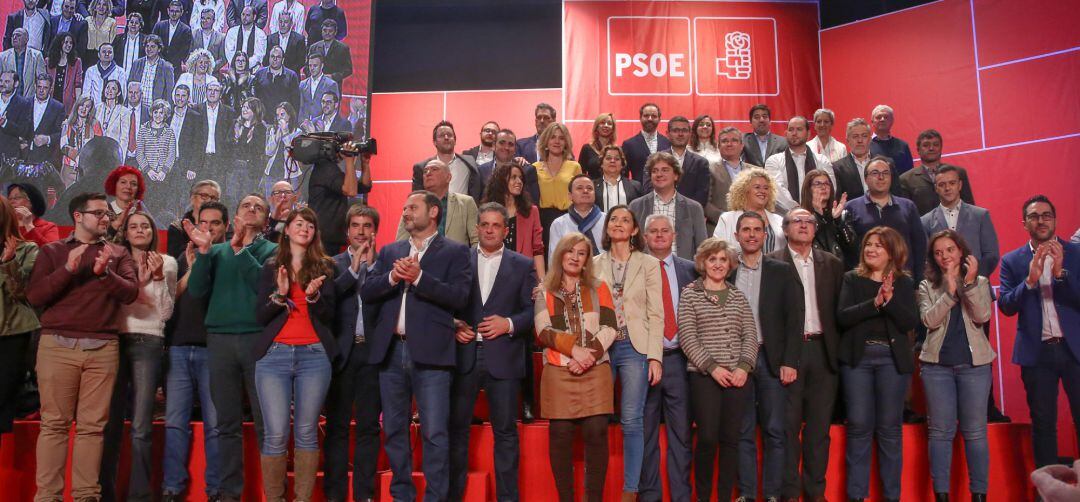 Acto de presentación de candidaturas del PSOE de Madrid a los ayuntamientos de la Comunidad